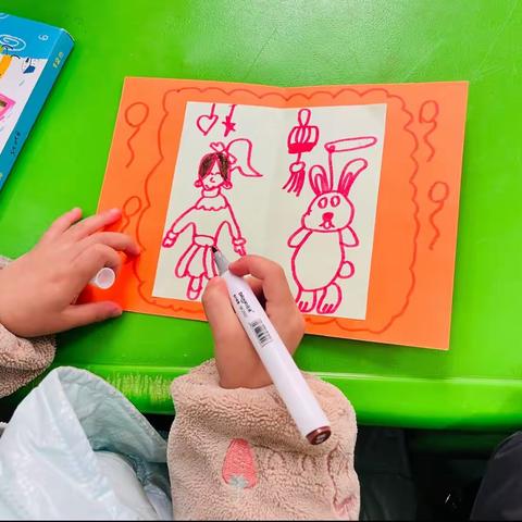 稚笔绘童心—胜利小学附属幼儿园大2班美工活动🎨