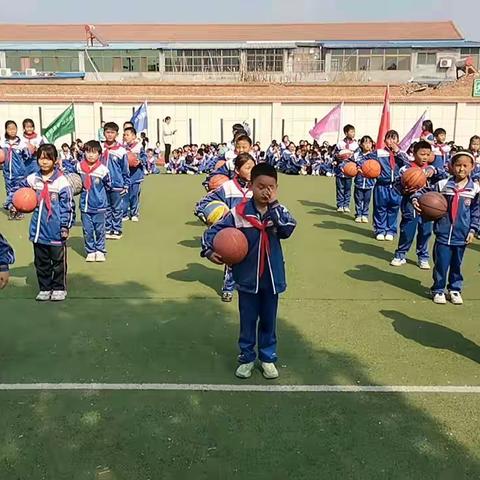 生机四月   活力青春 ——龙阳镇刁沙土小学举行会操表演