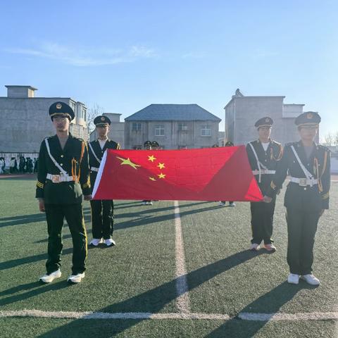 挥动激情   放飞梦想     ——江口中学运动会开幕式