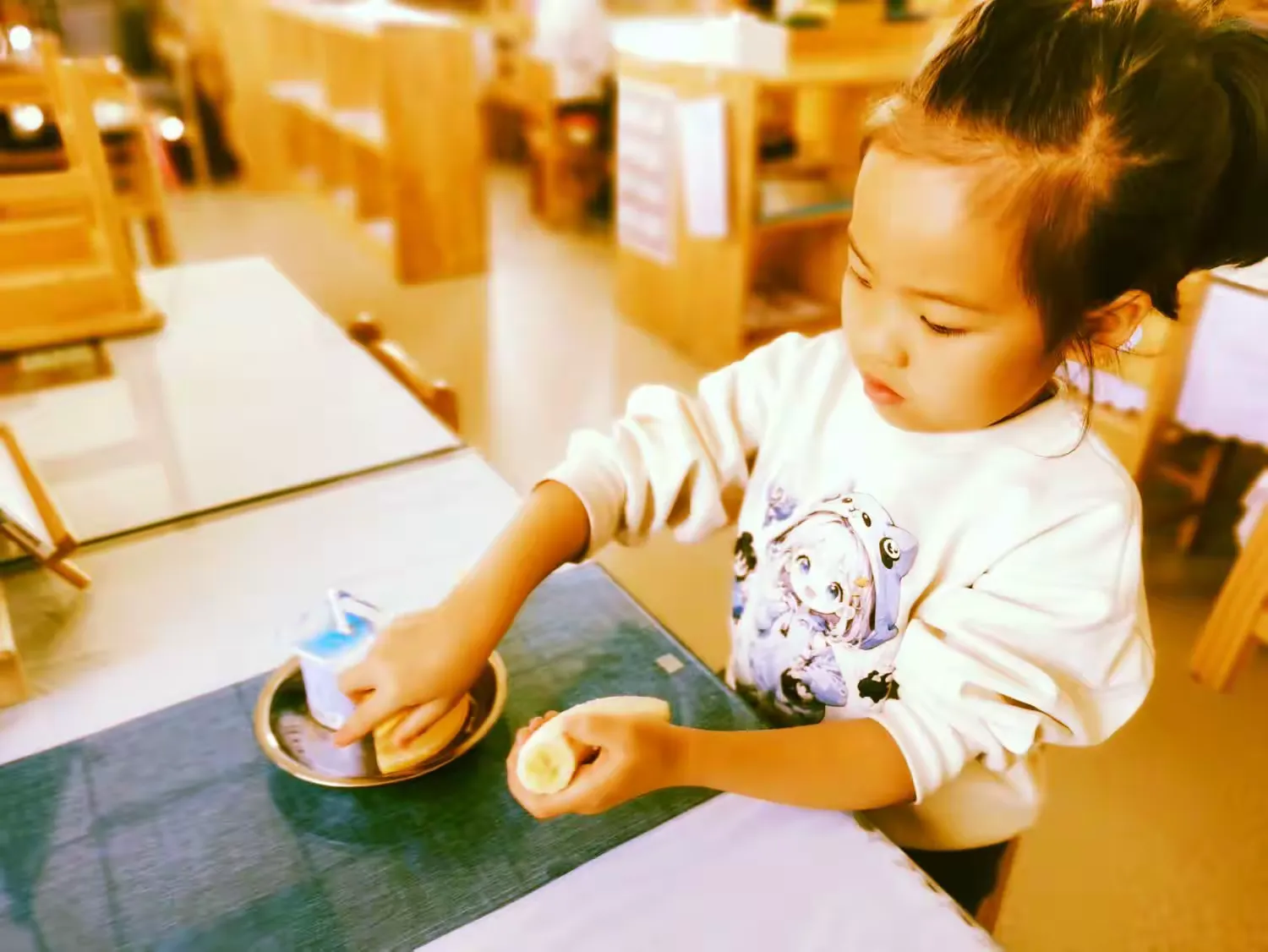 简篇-伊金霍洛旗第九幼儿园大五班一日生活剪影
