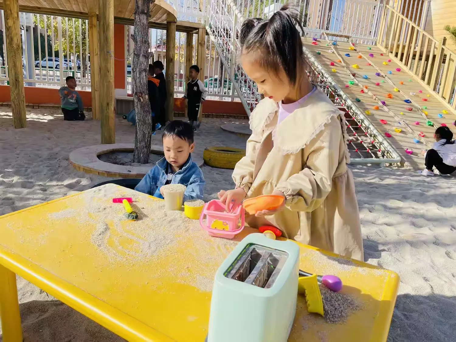 简篇-伊金霍洛旗第九幼儿园大五班一日生活剪影