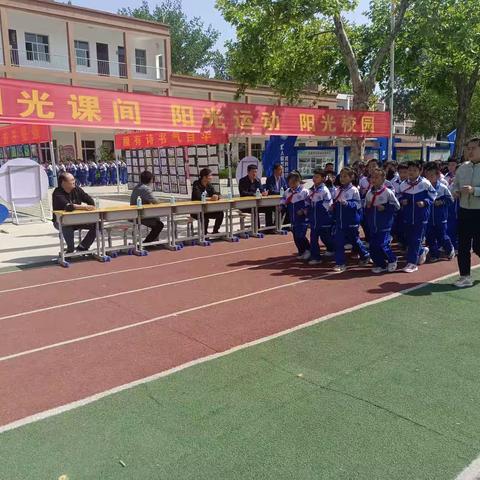 “阳光课间 阳光运动 阳光校园”———鲁西新区岳楼小学阳光大课间活动