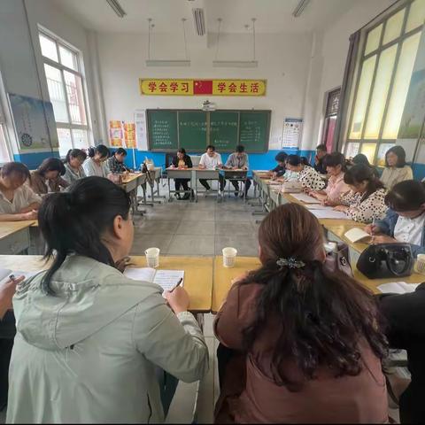 武功县普集学区第三学习点组织“再讲立德树人故事  深化五育并举实践”主题教育活动（三）