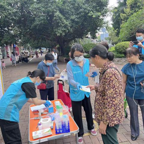 【南头街道】南头街道开展“你送我检”快检体验活动