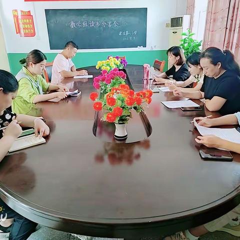 让读书成为习惯，让生活溢满书香———梁洼八小数学组读书分享