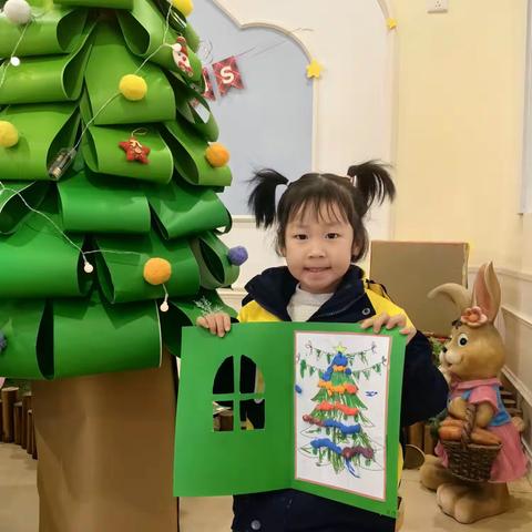 辰星幼儿园中一班～圣诞🎄贺卡