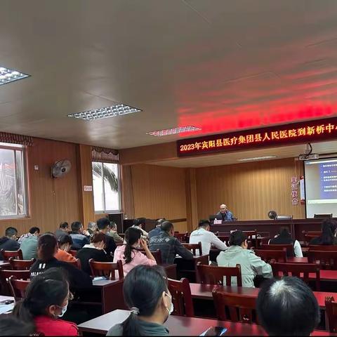我院中医科到新桥镇中心卫生院开展业务指导工作