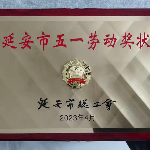 安塞高新技术产业开发区喜获延安市“五一劳动奖状”荣誉称号