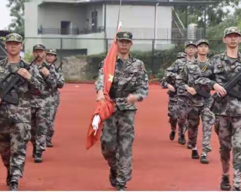 博雅高级中学国防教育特色班十月份简报