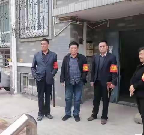 查隐患，保平安，姜家庄股份合作社联合中林路社区进行安全检查