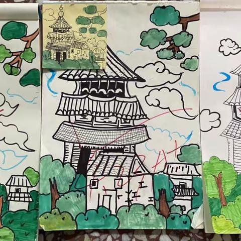 关爱学生 幸福成长——邯郸冀南新区木鼻小学美术课程优秀作品