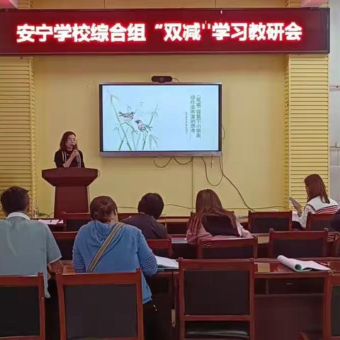 聚力教研 艺路芬芳——安宁学校2023年春小学综合组教研