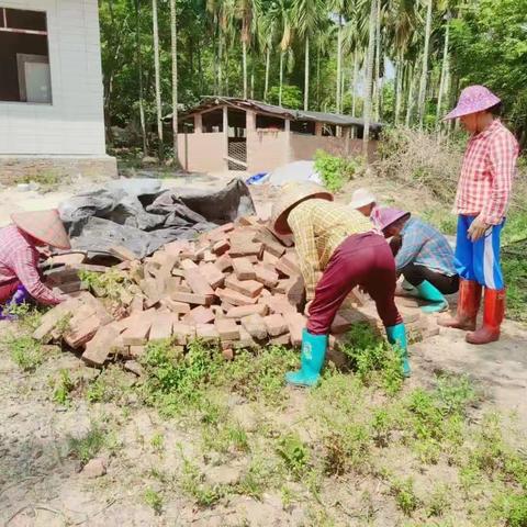 改善民昌村委会玉美村的居住环境