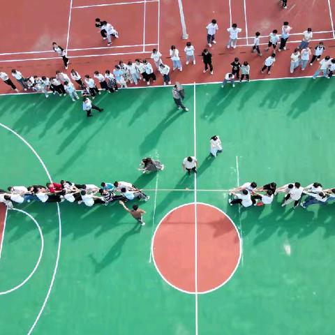 “拔河聚力显担当，青春逐梦谱华章”——2025年下期桂阳县骏马学校拔河比赛