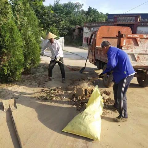 成家川街道办事处山后村6月16日工作动态：