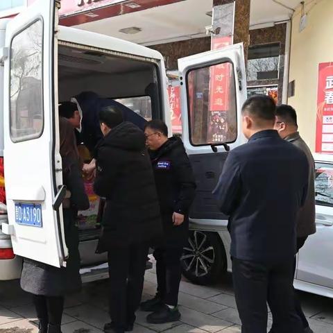 春节慰问送温暖 岁寒情更暖