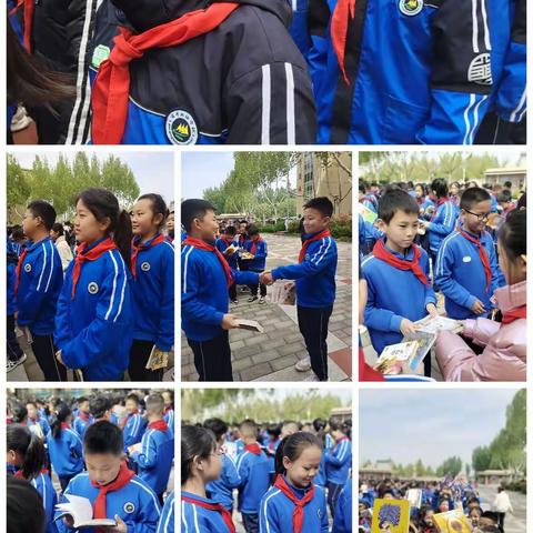 四月春光美 正是读书时—高青双语学校五年级语文组读书节活动记录