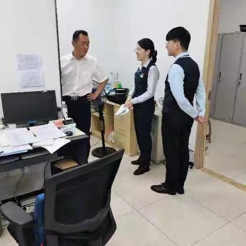 江宁支行开展营业网点突击检查