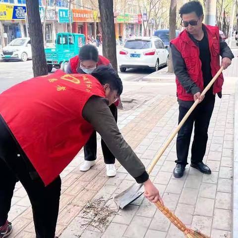 文明点亮心灯 行动美化市容