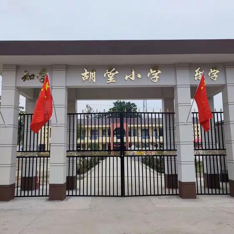 “我爱红领巾，我爱少先队”——胡堂小学少先队建队仪式