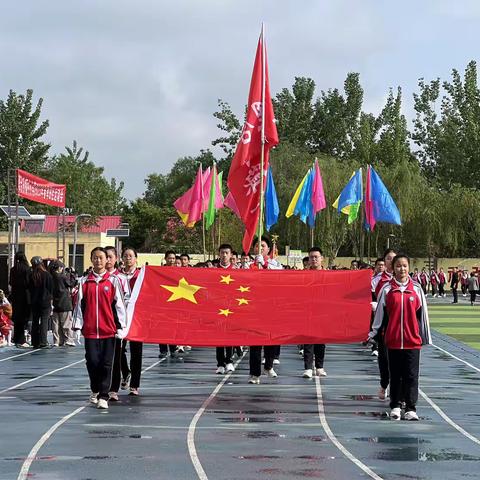 运动展风采，健康向未来——理合务镇中心小学春季运动会