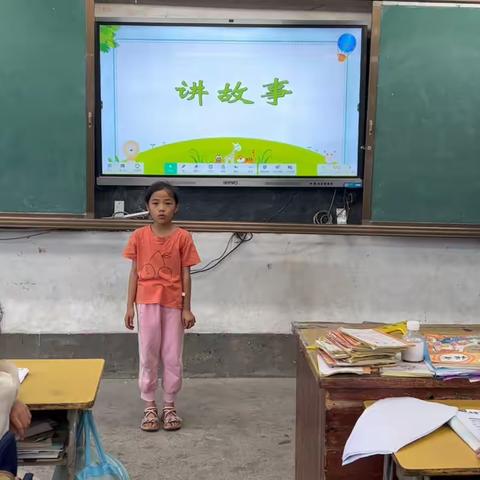 精读一本好书，讲好一个故事——新陂中心小学二1班讲故事比赛