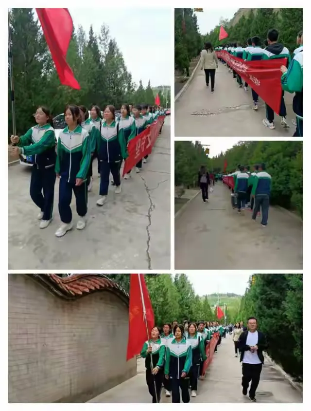 简篇-人融美好自然 心思中考冲刺 ——王寨初中“访王符故里·抒爱国情怀”潜夫山公园游学活动简记