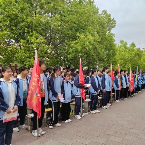 百舸争流齐奋进 榜样引领勇争先---记唐庄中学2022-2023学年第二学期中考总结暨表彰大会