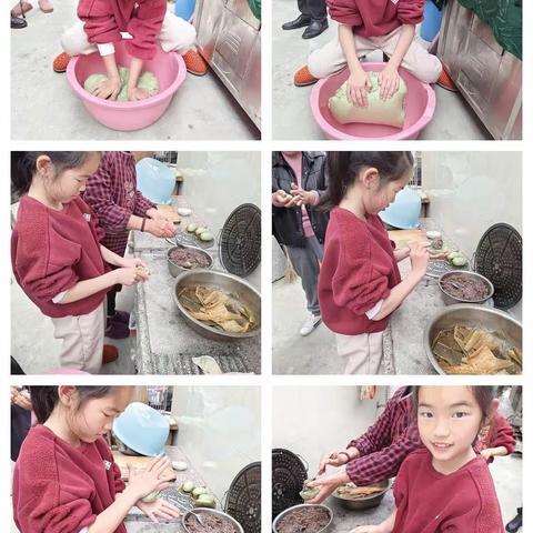 春暖花开忆清明 ，习俗传承润童心—实验小学306班骆恬伊