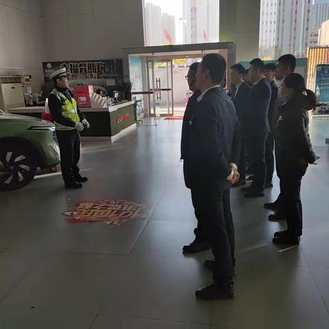 交通安全进企业，安全意识需提高