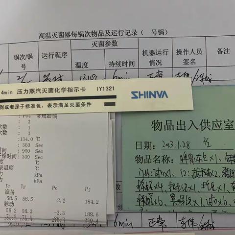 消毒供应室2023年第一季度优质服务汇报