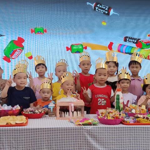 生日“童”聚，快乐共享🥳尚义幼儿园集体生日会👑👑🎂🎂