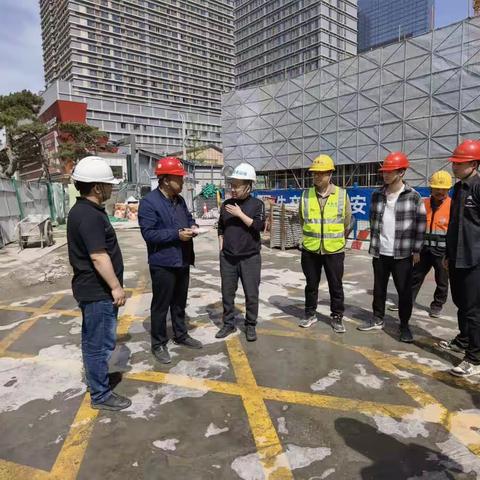 高新区质安站落实“五一”期间在建工地安全检查