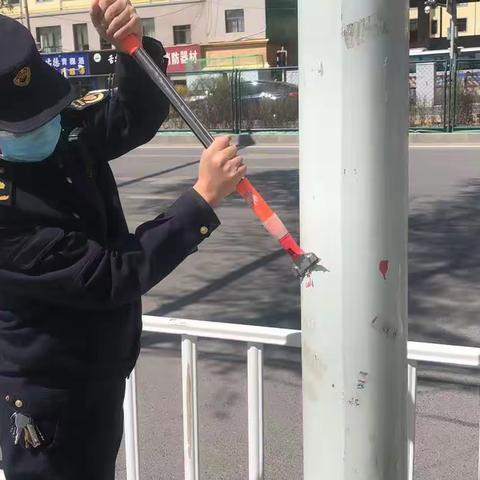 “五一”城管不打烊 市容整治不松懈