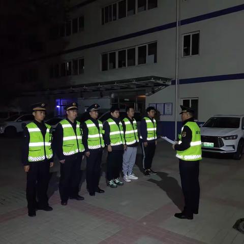 加强夜间督导检查、规范渣土清运秩序