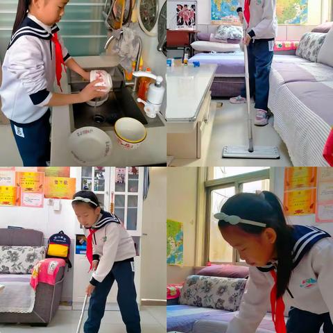 “体验劳动之美，共享劳动喜悦”------博兴一小19级7班五一劳动实践