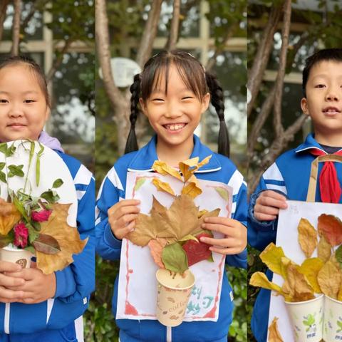 秋日创意，自然之美——邯郸市实验小学“捡”秋活动