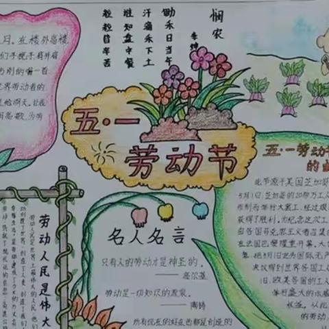 初二15班“五一实践活动”简报