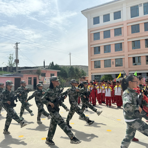 红领巾爱祖国，争做新时代好队员——榆中县沈家河小学少先队入队仪式