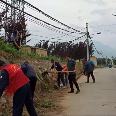 岳庙办严家城村：干群联动齐发力，环境整治见成效