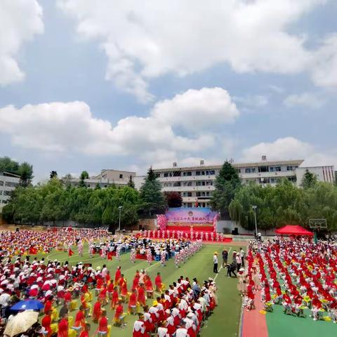 学习二十大 争做好队员——威宁县草海镇保家小学举行庆祝第73个六一国际儿童节系列活动