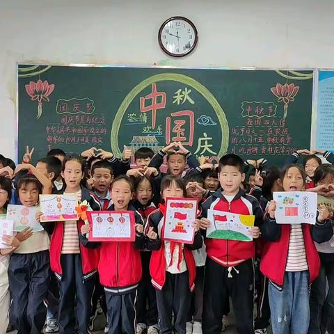 浓情中秋，欢乐国庆——锦屏镇南营小学二年级活动纪实