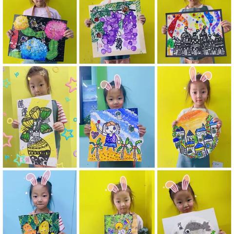 十一月份小艺术家个人展——国际城校区