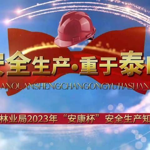 呼中林业局2023年“安康杯”安全生产知识培训