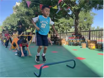 期末测评 助力成长 ——临河区第四小学幼儿园幼儿期末测评活动