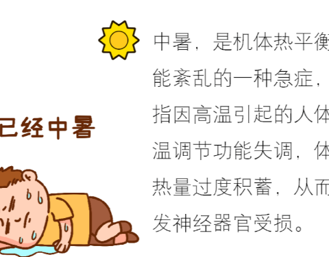 谨防中暑，健康相伴