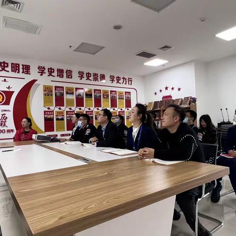 三抓三促进行中-机场运营党支部开展“载重平衡大家学”主题党日活动