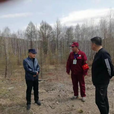 第七督导组对包片督导责任区单位安格林林场进行防灭火专项督查工作
