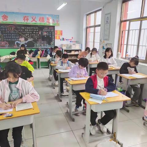 工工整整写字   堂堂正正做人——任泽区边家庄小学规范书写活动