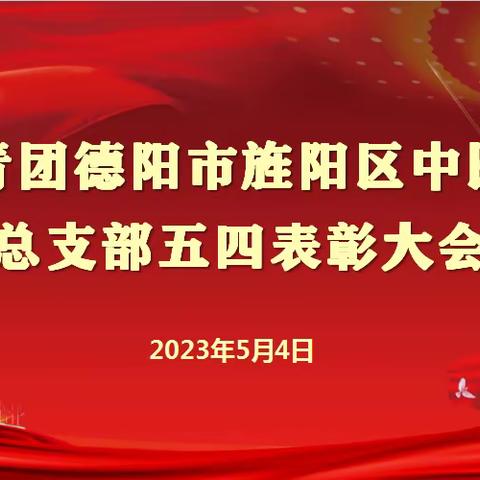 共青团旌阳区中医院团总支五四青年节表彰会顺利召开